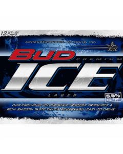 BUD ICE 12 CANS