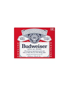 Budweiser 12 Cans