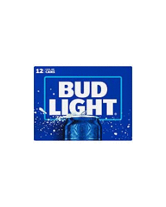 BUD LIGHT 12 CANS