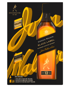 JOHNNIE WALKER BLACK WITH 2 50MLS - 0236B