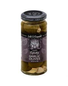 Tipsy Garlic Olives