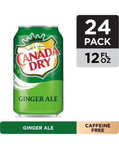 CANADA DRY GINGER ALE 12PK