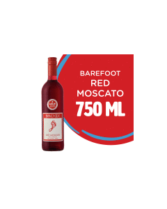 BAREFOOT 750 RED MOSCATO