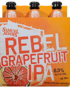 SAM ADAMS REBEL GRAPEFRUIT IPA 6NR