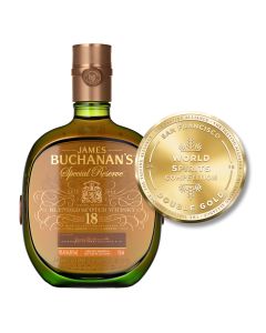 BUCHANAN'S AGED 18 YEARS BLENDED SCOTCH WHISKY - 1491B