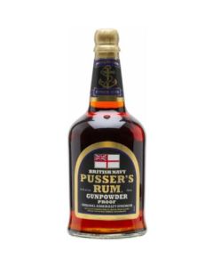 PUSSERS BRITISH NAVY GUNPOWDER RUM - 7758B