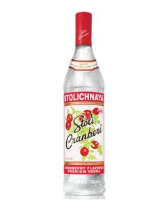 STOLICHNAYA CRANBERI VODKA - 9132B