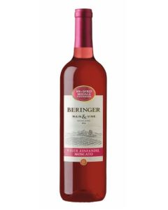BERINGER M&V 750ML WHITE ZINFANDEL MOSCATO