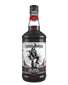 CAPTAIN MORGAN BLACK SPICED RUM - 1761L
