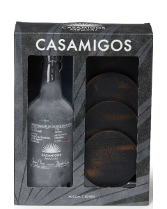 CASAMIGOS MEZCAL JOVEN WITH 4 COASTERS - 1801B