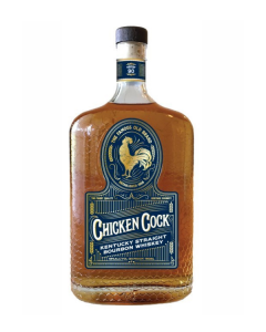 CHICKEN COCK KENTUCKY STRAIGHT BOURBON - 1980B