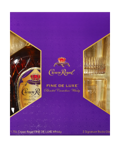 CROWN ROYAL W 2 GLASSES VAP - 2367D