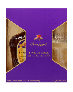 CROWN ROYAL GIFT W 2 GLASSES - 2370B