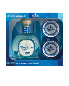 DON JULIO BLANCO W 2 GUAC BOWLS - 2735B