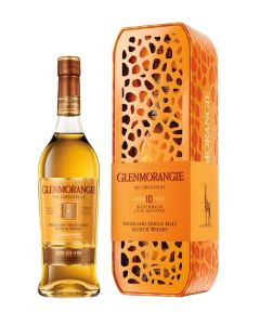 GLENMORANGIE 10 YEAR OLD GIRAFFE TIN - 3681B