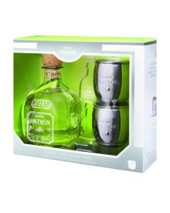 PATRON SILVER 750ML MULE MUG GIFT SET - 3818B