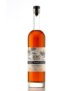 M&O SPIRITS BLACK BOURBON WHISKEY - 4640B