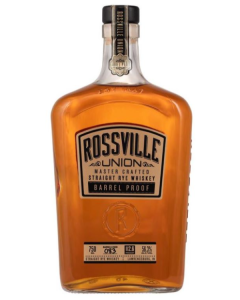 ROSSVILLE UNION BARREL PROOF RYE WHISKEY - 5332B