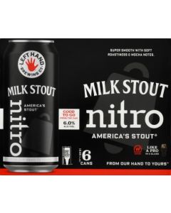 LEFT HAND MILK STOUT 6 CANS