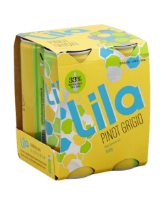 LILA 4PK PINOT GRIGIO