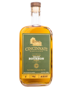 CINCINNATI DISTILLING HIGH RYE BOURBON - 8819B